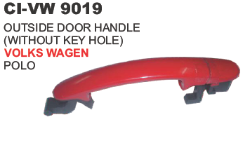 OUTSIDE DOOR HANDLE (WITHOUT KEYS HOLE) VOLKS WAGEN POLO