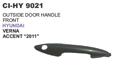 OUTSIDE DOOR HANDLE FORNT HYUNDAI ACCENT