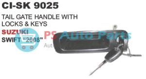 TAIL GATE HANDLE WITH LOCKS & KEYS MARUTI SUZUKI SWIFT 2008