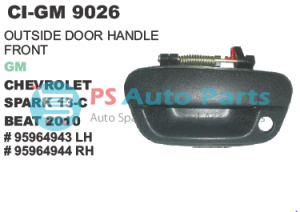 OUTSIDE DOOR HANDLE FRONT GM CHEVROLET BEAT
