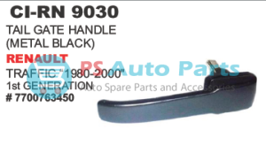TAIL GATE HANDLE (METAL BLACK) REULT TRAFFIC