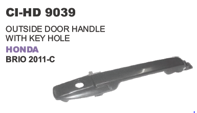 OUTSIDE DOOR HANDLE WITH KEY HOLE HONDA BRIO 2011 C