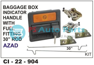 BAGGAGE INDICATOR HANDLE W/ FULL FITTING AZAD