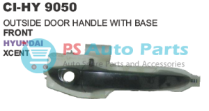 OUTSIDE DOOR HANDLE WITH BASE FRONT HYUNDAI XCENT