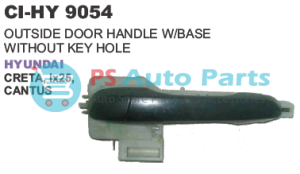 "OUTSIDE DOOR HANDLE WITH BASE WITHOUT KEY HOLE HYUNDAI CRETA ,ix25, CANTUS"