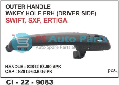 "OUTER HANDLE SX4, ERTIGA KEYHOLE TYPE FRONT RIGHT"