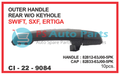 "OUTER HANDLE SWIFT, SX4,ERTIGA REAR"