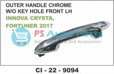 OUTER HANDLE INNOVA CRYSTA CHROME FRONT LEFT