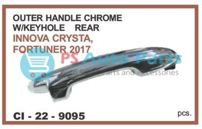 9095.jpg "OUTER HANDLE REAR CHROME W/KEYHOLE INNOVA CRYSTA, FORTUNER"
