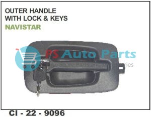 OUTER HANDLE W/KEYS NAVISTAR SUITABLE FOR MAHINDRA TORRO