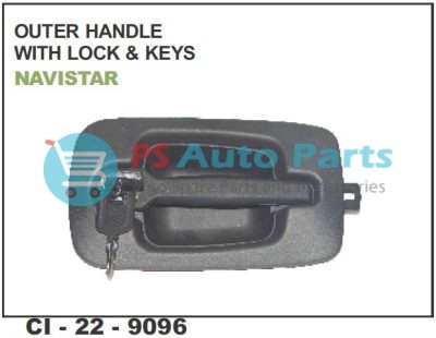 OUTER HANDLE W/KEYS NAVISTAR SUITABLE FOR MAHINDRA TORRO