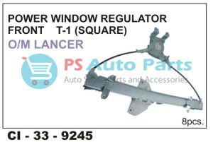 WINDOW REGULATOR ASSY LANCER FRONT TYPE-1 SQUARE O/M