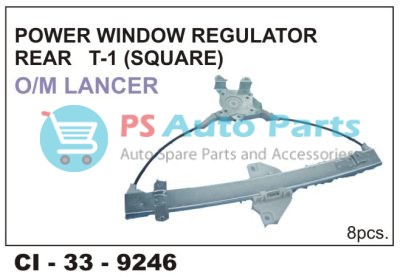 WINDOW REGULATOR ASSY LANCER REAR SQUARE O/M