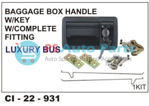 BAGGAGE BOX COMPLETE KIT BUS