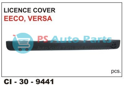 "NUMBER PLATE PATTI VERSA, EECO"