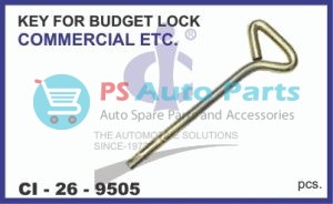 T-TYPE BUDGET LOCK KEY COMMERC IAL ETC.