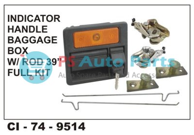 INDICATOR HANDLE BAGGAGE BOX W/ROD 39mm FULL KIT