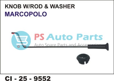 KNOB W/ROD & WASHER MARCOPOLO