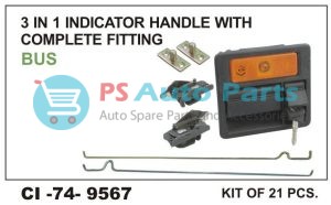 3 IN 1 BAGGAGE HNDL W/INDICATOR & COMPLETE FIITING