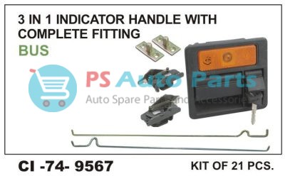 3 IN 1 BAGGAGE HNDL W/INDICATOR & COMPLETE FIITING