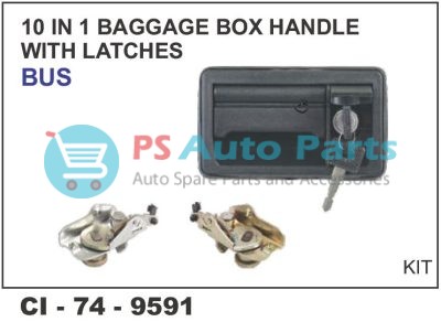10 IN 1 BAGGAGE BOX HANDLE W/ LATCH ONLY BUS