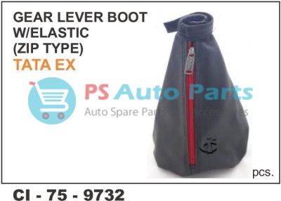 9732.jpg GEAR LEVER BOOT W/ELASTIC ZIP TATA EX (TATAHCV)