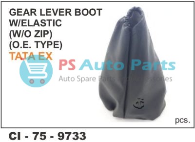 9733.jpg GEAR LEVER BOOT W/ELASTIC OE. TYPE W/O ZIP (TATAHCV)
