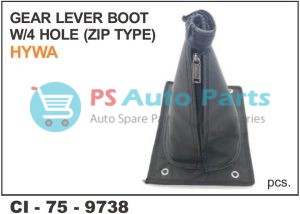 9738.jpg GEAR LEVER BOOT 4 HOLE ZIP TYPE HYWA (TATAHCV)