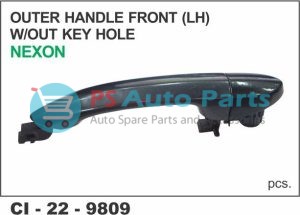 OUTER HANDLE NEXON W/O KEY HOLE FRONT LEFT SUITABLE FOR ZEST
