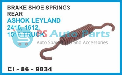 BRAKE SHOE SPRING REAR TATA TRUCK