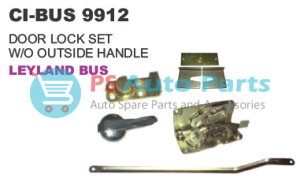 DOOR LOCK SET W/O HANDLE LEYLAND BUS