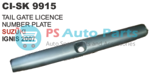 TAIL GATE LICENSE NUMBER PLATE SUZUKI IGNIS