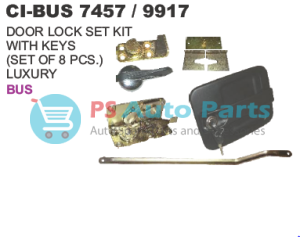 DOOR LOCK SET KIT WITH KEYS (SET OF 8 PCS) LUXURY BUS