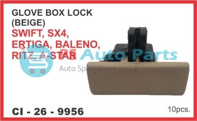 "GLOVE BOX LOCK BEIGE SWIFT,SX4,ERTIGA,BALENO,RITZ,A-STAR"