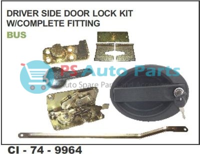DRIVER SIDE DOOR LOCK KIT W/COMP FITTING BUS