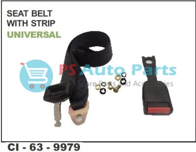 SEAT BELT W/STRIP UNIVERSAL (TATAHCV)